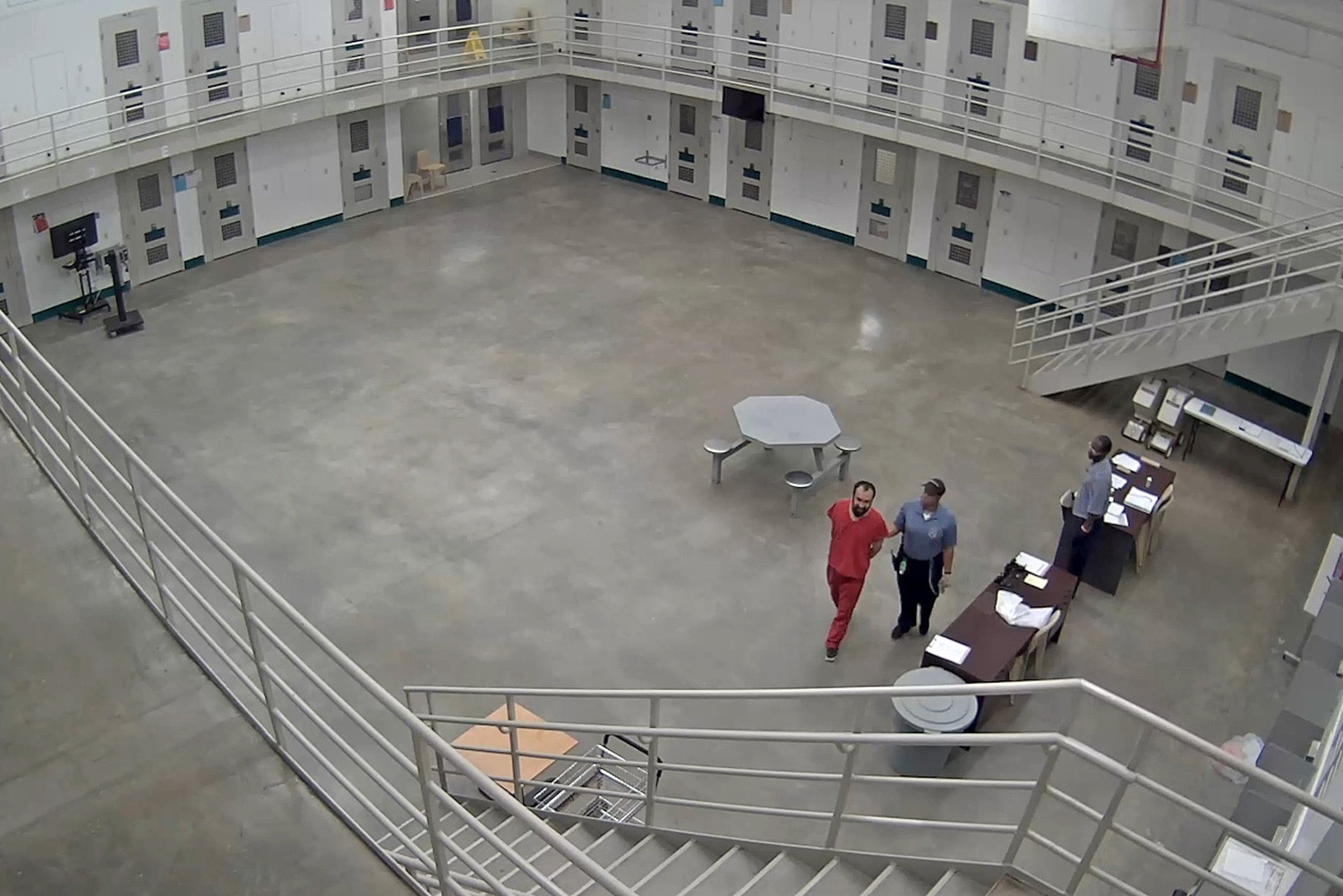Common Area of the Stewart Detention Center in Georgia.
