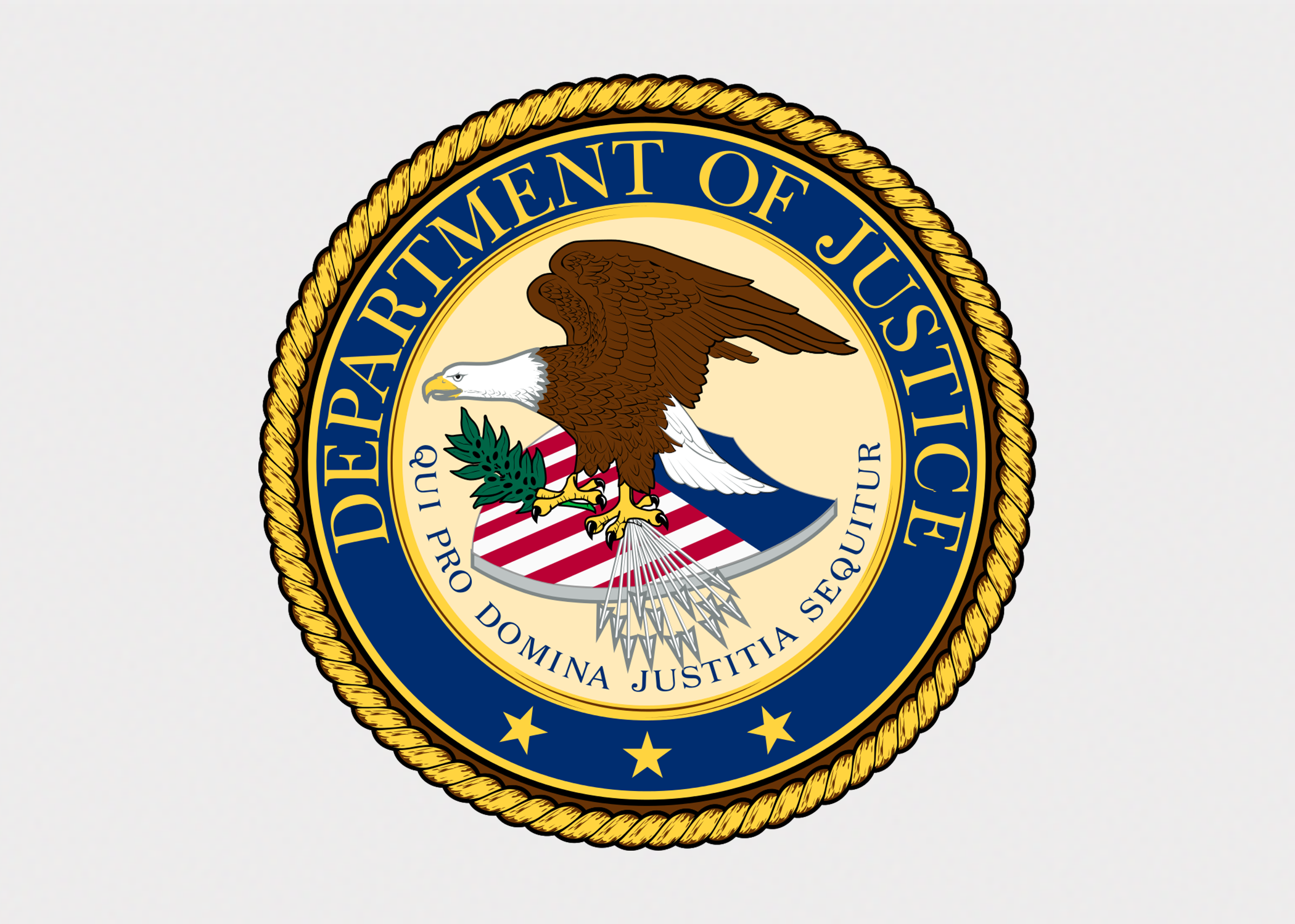 U.S. Department of Justice logo