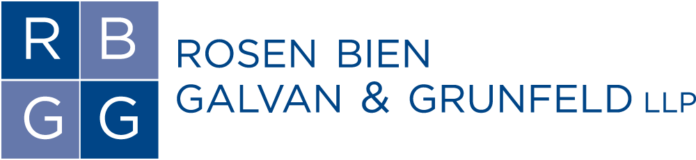 Logo: Rosen, Bien, Galvan & Grunfeld